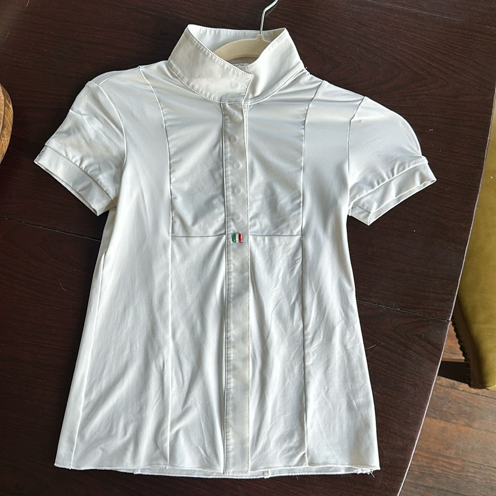 For Horses short sleeve girls show shirt